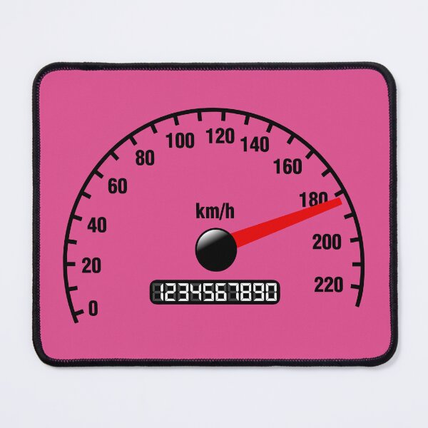 Item preview, SPEEDOMETER (#E14F90) designed and sold by Marlon Oseguera.