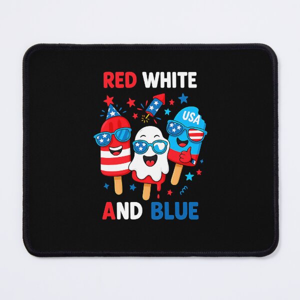 Item preview, Patriotic Red White Blue Boy Men 4th July Popsicle USA Flag designed and sold by diyoor.