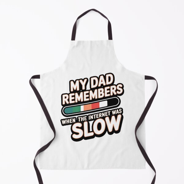 Item preview, Funny 90s Dad T-Shirt – My Dad Remembers When the Internet Was Slow – Retro Father's Day designed and sold by CuteDesignables.