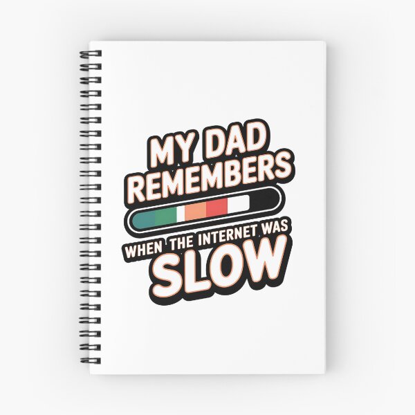 Item preview, Funny 90s Dad T-Shirt – My Dad Remembers When the Internet Was Slow – Retro Father's Day designed and sold by CuteDesignables.
