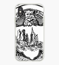 Transparent Background - Quo Fata Ferunt iPhone Case