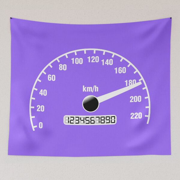 Item preview, SPEEDOMETER (#9966FF) designed and sold by Marlon Oseguera.