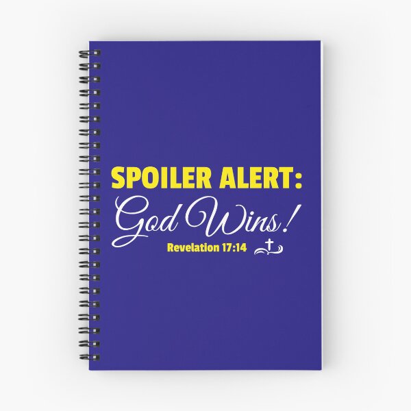 Item preview, Spoiler Alert: God Wins Revelation 17:14, Minimalist Christian designed and sold by Scripture66.