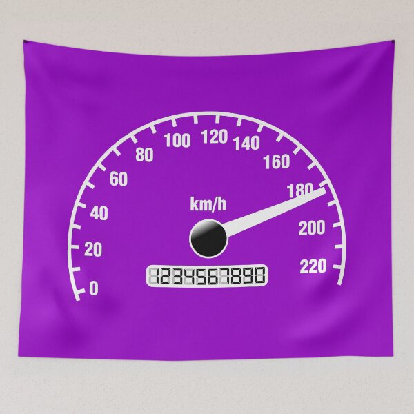 Item preview, SPEEDOMETER (#9900CC) designed and sold by Marlon Oseguera.