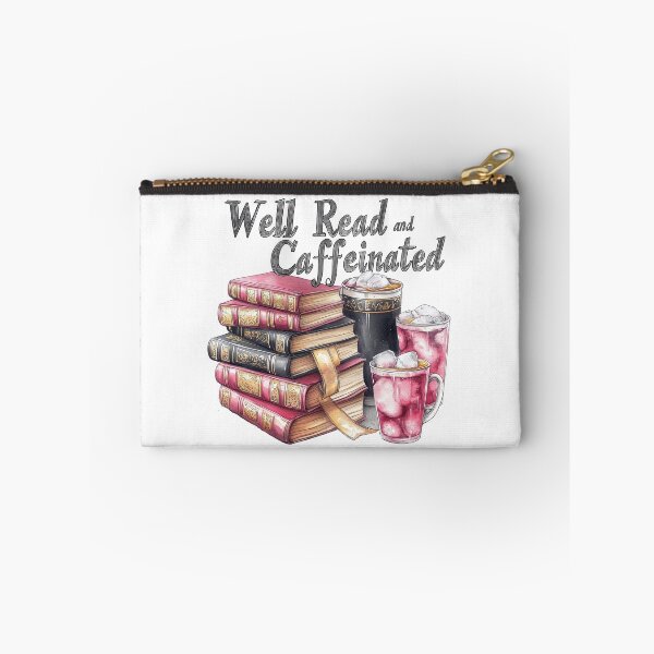 Item preview, Well Read and Caffeinated designed and sold by TheEmptyBottleStudio.