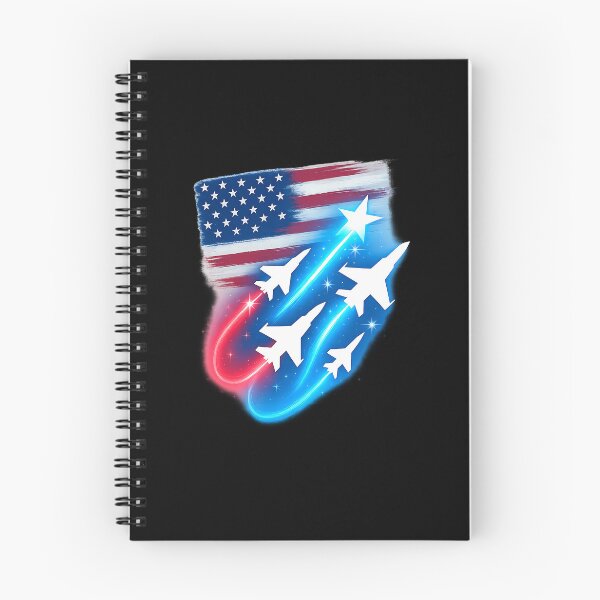 Item preview, Red White and Blue Fighter Jets with Fireworks 4th of July designed and sold by diyoor.