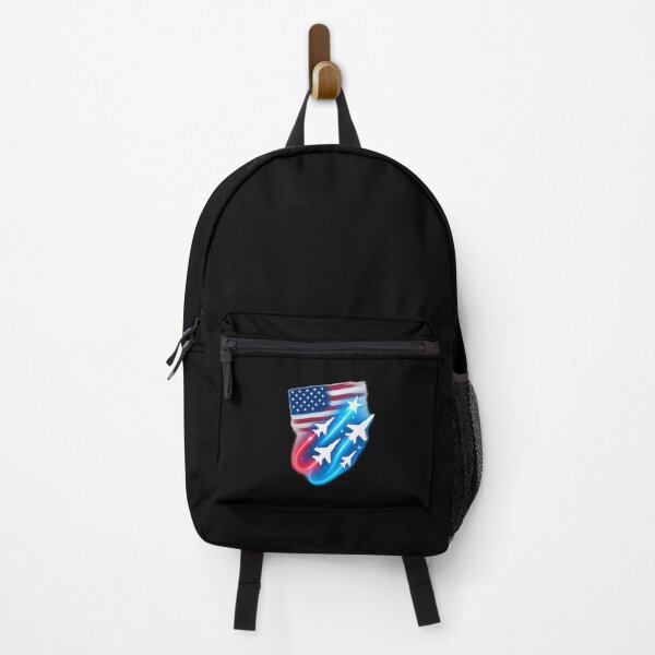 Item preview, Red White and Blue Fighter Jets with Fireworks 4th of July designed and sold by diyoor.