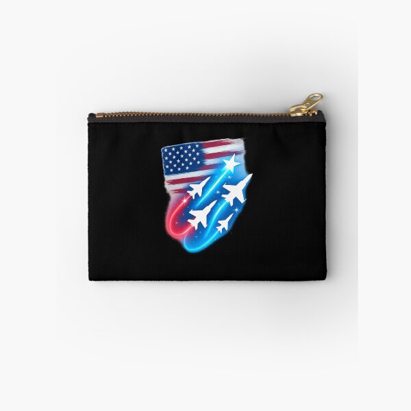 Item preview, Red White and Blue Fighter Jets with Fireworks 4th of July designed and sold by diyoor.