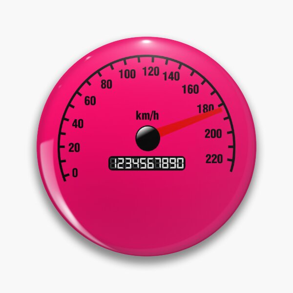Item preview, SPEEDOMETER (#FF0066) designed and sold by Marlon Oseguera.
