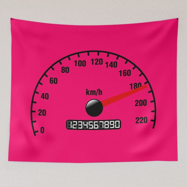 Item preview, SPEEDOMETER (#FF0066) designed and sold by Marlon Oseguera.