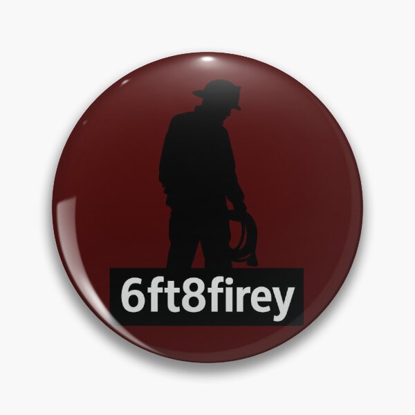 Item preview, Firefighter graphic depicting tall designed and sold by the6ft8firey.