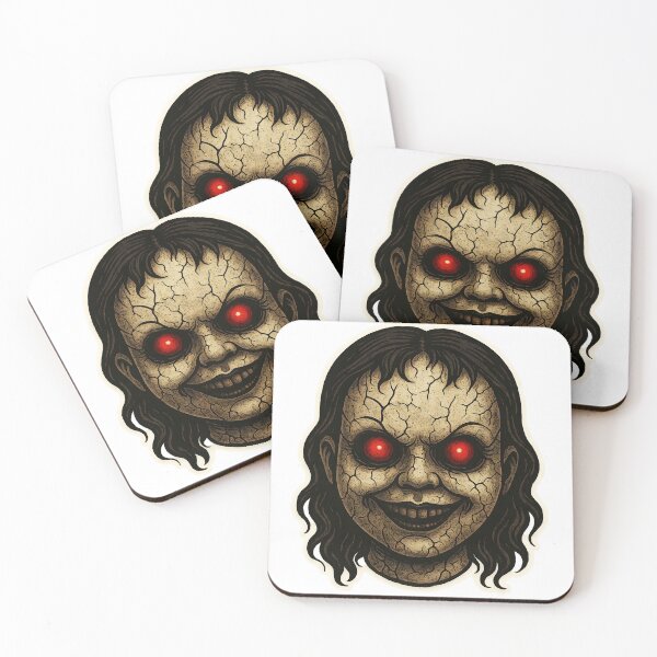 Item preview, Cracked Haunted Doll  designed and sold by DeadFrame.