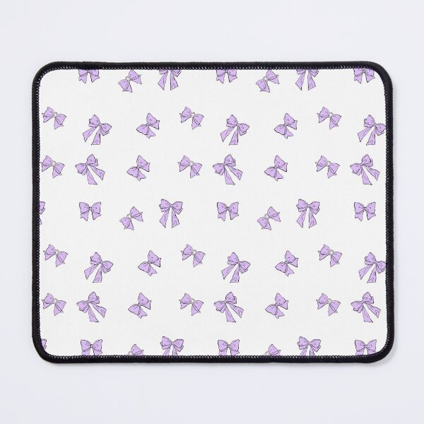 Item preview, cute pastel lilac, purple, violet, ribbon design pattern designed and sold by Smuchie.