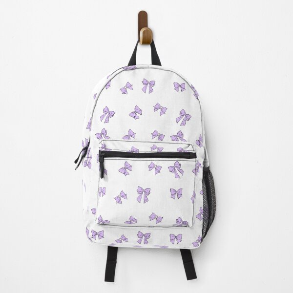 Item preview, cute pastel lilac, purple, violet, ribbon design pattern designed and sold by Smuchie.