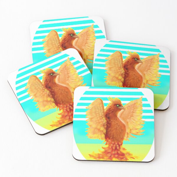 Item preview,  An Orange Cyber Bird Shining With Lemon Light designed and sold by Felia001.