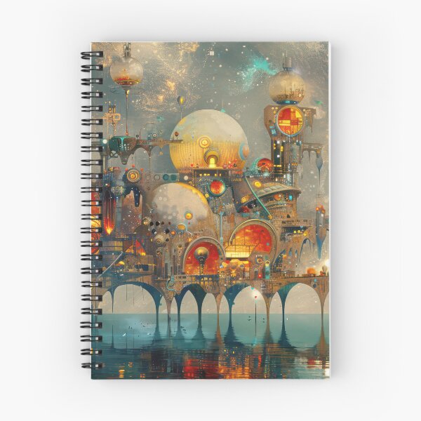 Item preview, Celestial Arches of the Floating Observatory designed and sold by NeoNebulaArt.