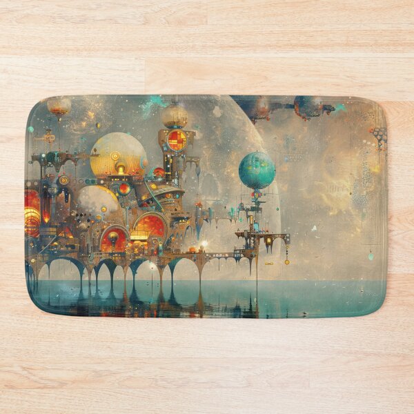 Item preview, Celestial Arches of the Floating Observatory designed and sold by NeoNebulaArt.
