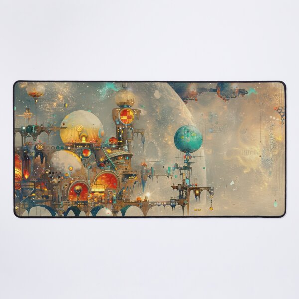 Item preview, Celestial Arches of the Floating Observatory designed and sold by NeoNebulaArt.