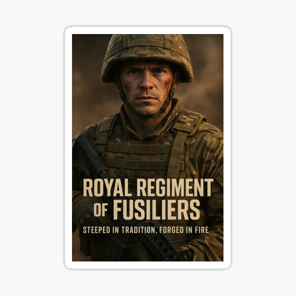 Item preview, Royal Regiment Of Fusiliers designed and sold by Start-Aviation.