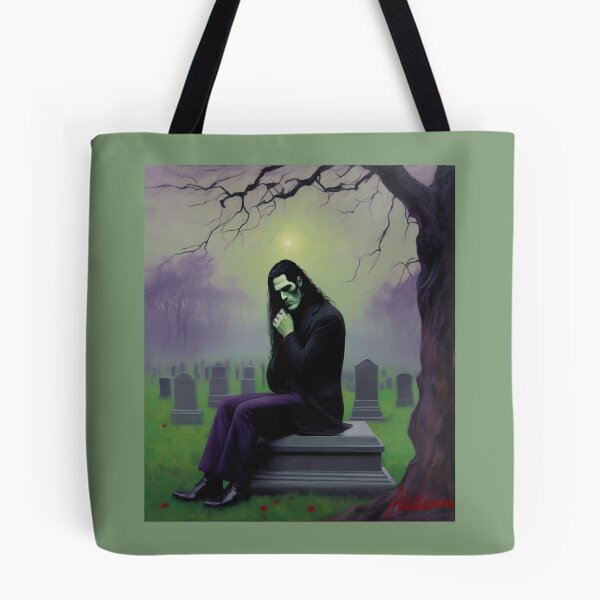 Item preview, "Ethereal Mourning: Peter Steele in Misty Cemetery" designed and sold by Artisticanvas.