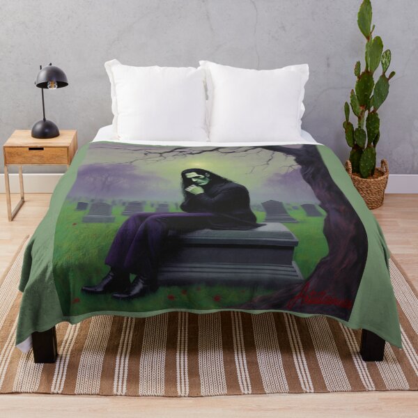 Item preview, "Ethereal Mourning: Peter Steele in Misty Cemetery" designed and sold by Artisticanvas.