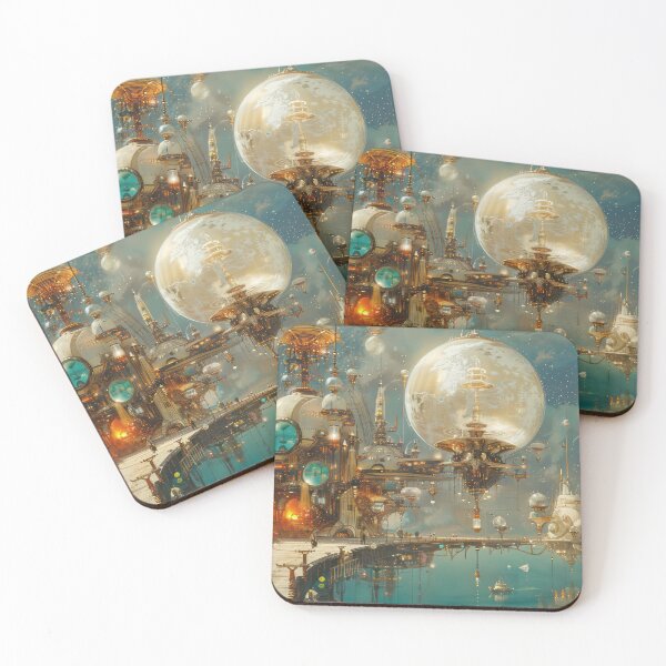 Item preview, Journey Through the Spheres of Light designed and sold by NeoNebulaArt.