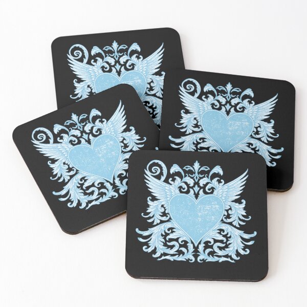 Item preview, Y2K Gothic Heart Emblem designed and sold by Dollette Heaven.