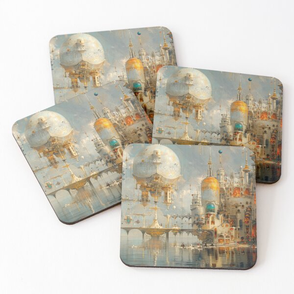 Item preview, Cathedral of the Skydwellers designed and sold by NeoNebulaArt.