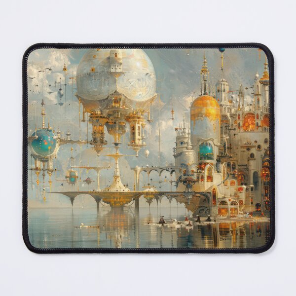 Item preview, Cathedral of the Skydwellers designed and sold by NeoNebulaArt.