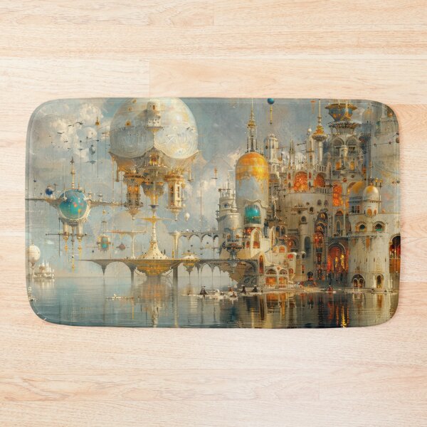 Item preview, Cathedral of the Skydwellers designed and sold by NeoNebulaArt.