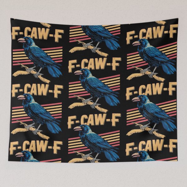 Item preview, Funny Fuck Off Crow designed and sold by PlanetMarker.