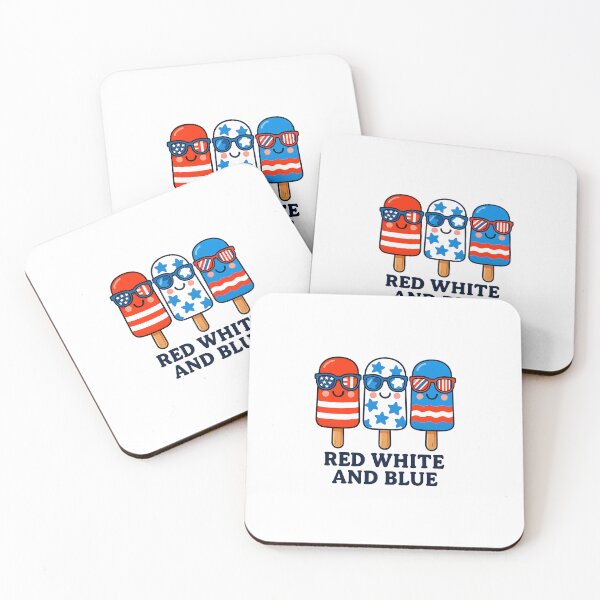 Item preview, Patriotic Red White Blue Boy Men 4th July Popsicle USA Flag designed and sold by diyoor.
