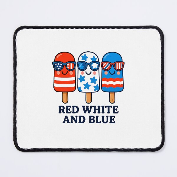 Item preview, Patriotic Red White Blue Boy Men 4th July Popsicle USA Flag designed and sold by diyoor.