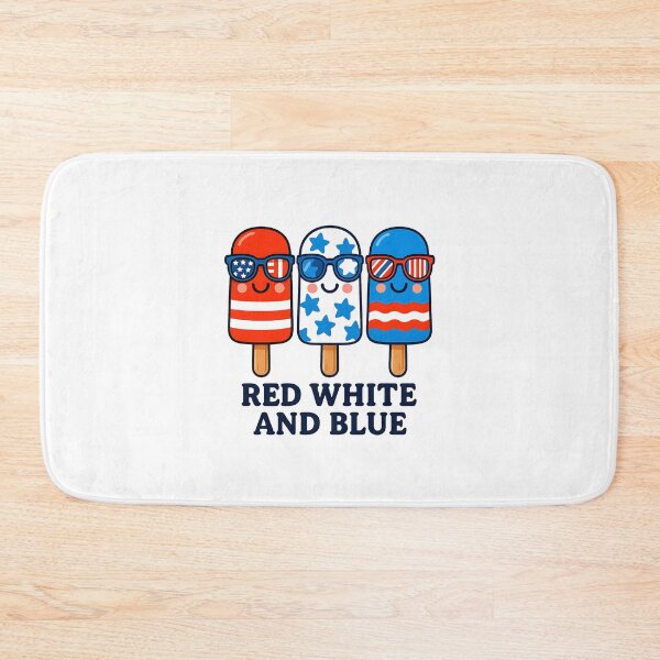 Item preview, Patriotic Red White Blue Boy Men 4th July Popsicle USA Flag designed and sold by diyoor.