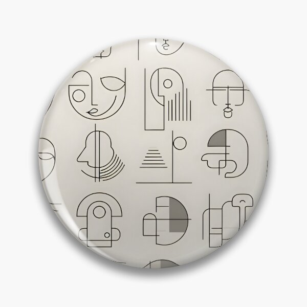 Item preview, Abstract Geometric Line Art Collection designed and sold by VIDURBHANDAARI.