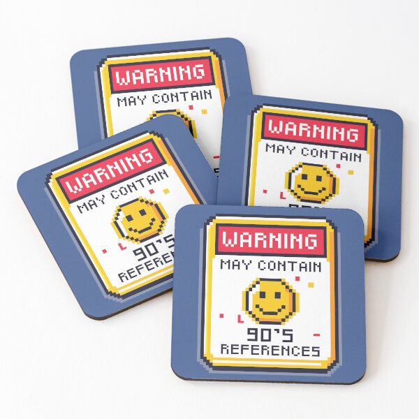 Item preview, Warning: May Contain 90s References  designed and sold by Scaryzz.