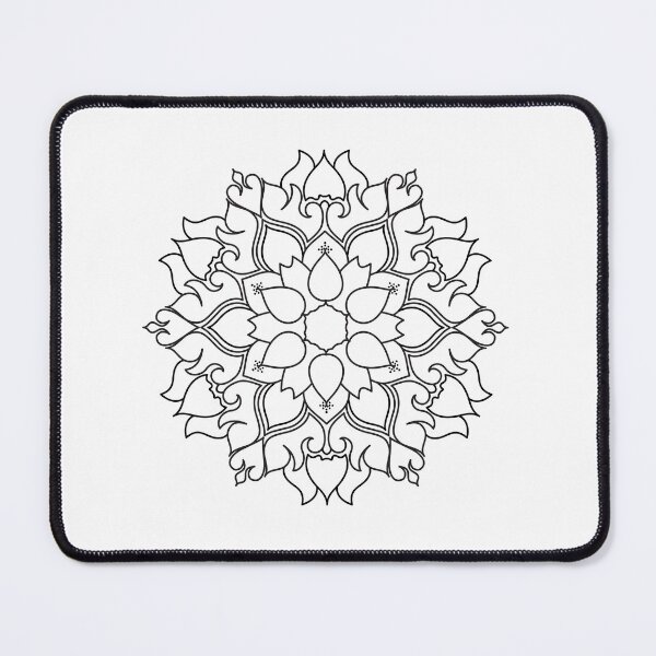Item preview, Circular pattern in the form of a mandala. Henna tatoo mandala. Mehndi style. Decorative pattern in oriental style designed and sold by WP-7824.