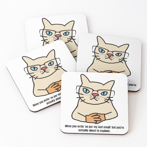 Item preview, Funny Corporate Cat - Relatable Office Humor  designed and sold by NelayArts.