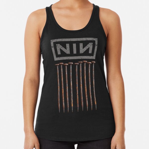 Item preview, DUK FAT - NIN - Nine Nails (Distressed in Static Silver) designed and sold by DUKFAT.