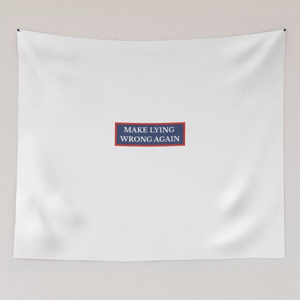 Item preview, Make Lying Wrong Again  designed and sold by CharmStudio.