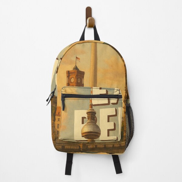 Item preview, East Berlin Cathedral and Fernsehturm with Warm Sky designed and sold by Places On Earth.