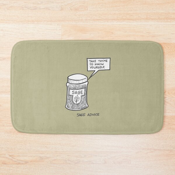 Item preview, Sage Advice: Take Thyme To Know Yourself designed and sold by PumpkinPieComic.