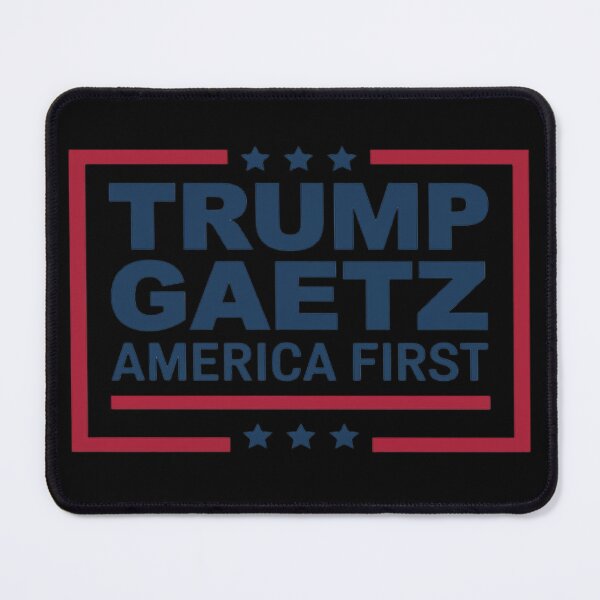 Item preview, Donal Trump Matt Gaetz 2024 - America First Raglan Baseball designed and sold by Nekusa.