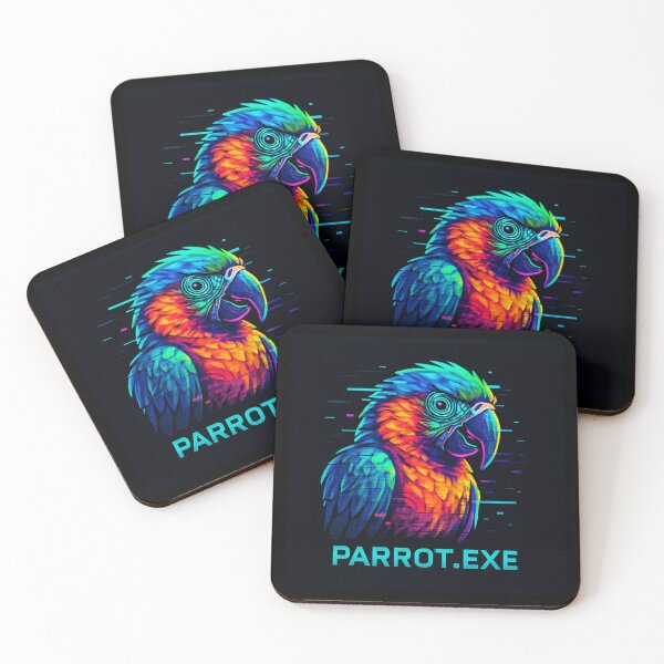 Item preview, Parrot.exe – Audio Glitch designed and sold by DAYandMONTH.