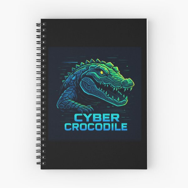 Item preview, Cyber Crocodile – Firewall Swamp designed and sold by DAYandMONTH.