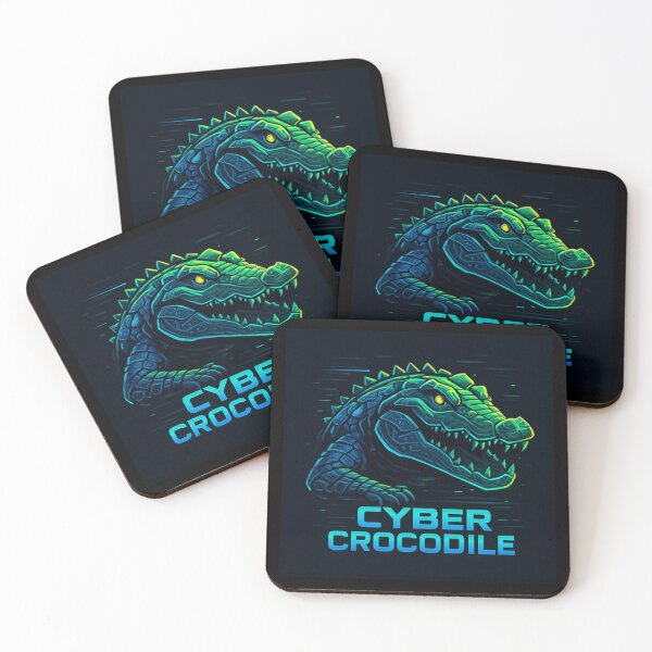 Item preview, Cyber Crocodile – Firewall Swamp designed and sold by DAYandMONTH.