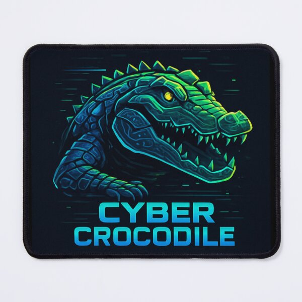Item preview, Cyber Crocodile – Firewall Swamp designed and sold by DAYandMONTH.