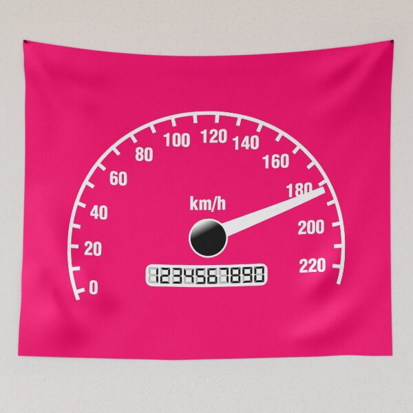 Item preview, SPEEDOMETER (#FF0066) designed and sold by Marlon Oseguera.
