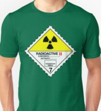 Radioactive Warning! Unisex T-Shirt