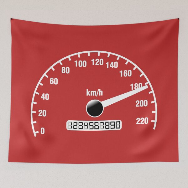 Item preview, SPEEDOMETER (#C42A2A) designed and sold by Marlon Oseguera.
